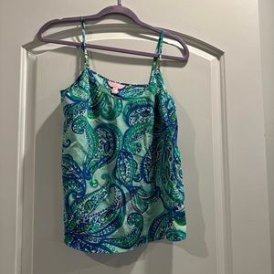 Lilly Pulitzer silky tank